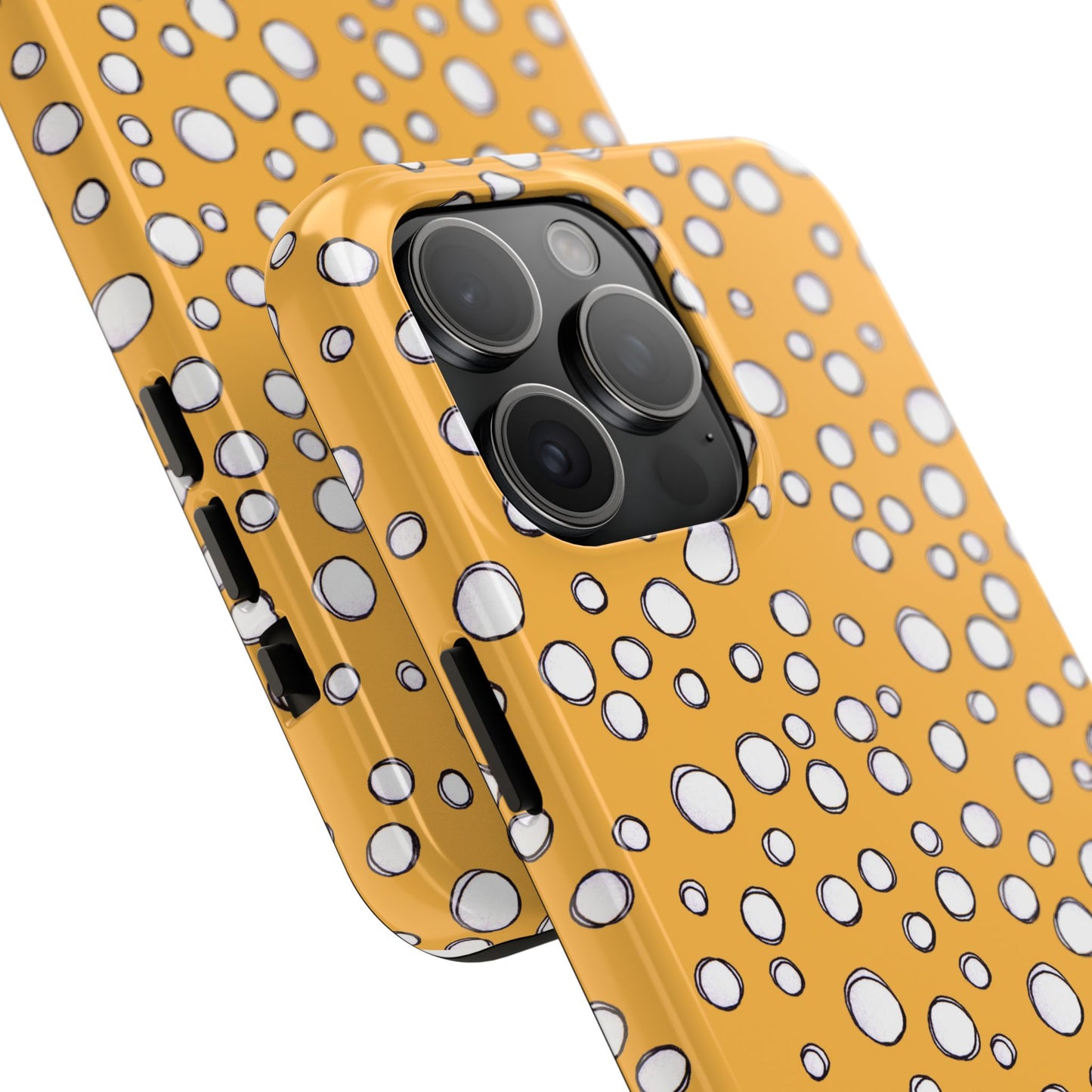 Pot Dots Yellow Phone Case