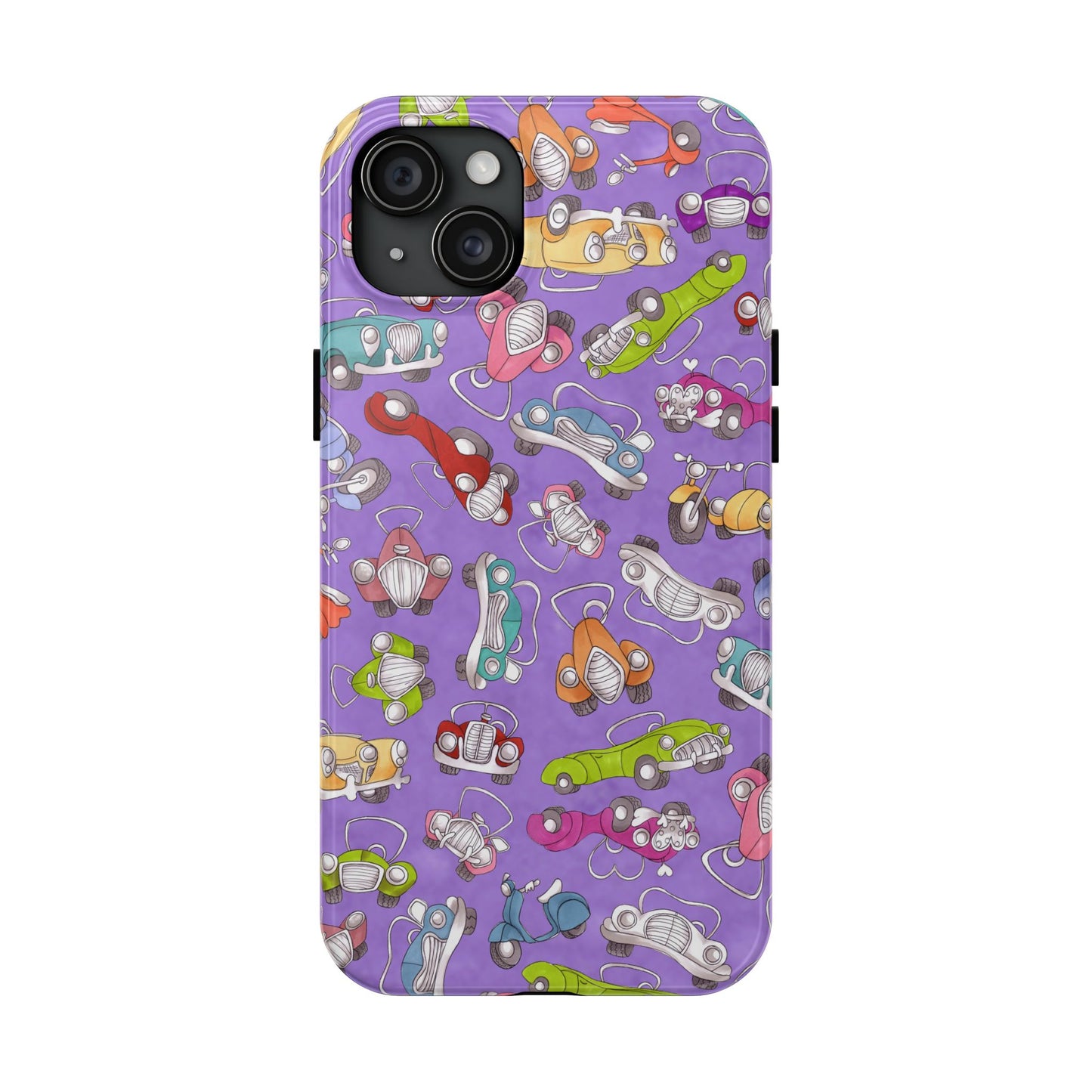 Pile Up Purple Phone Case