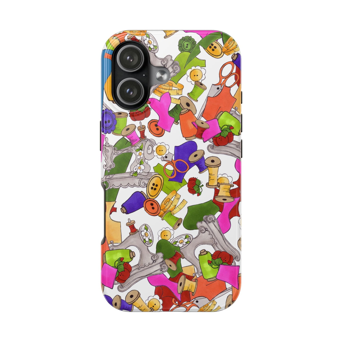 Kaleidasew White Phone Case