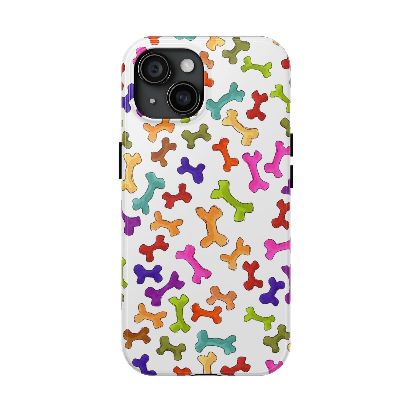 Happy Bones White Phone Case