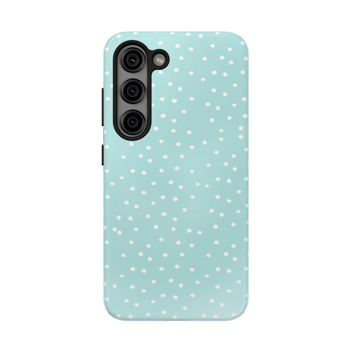 Petite Dots Seafoam / White Phone Case