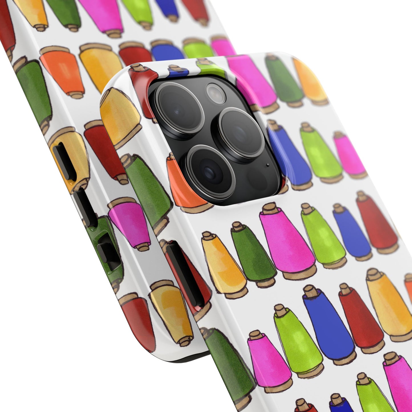 Coneiferous White / Multi Phone Case