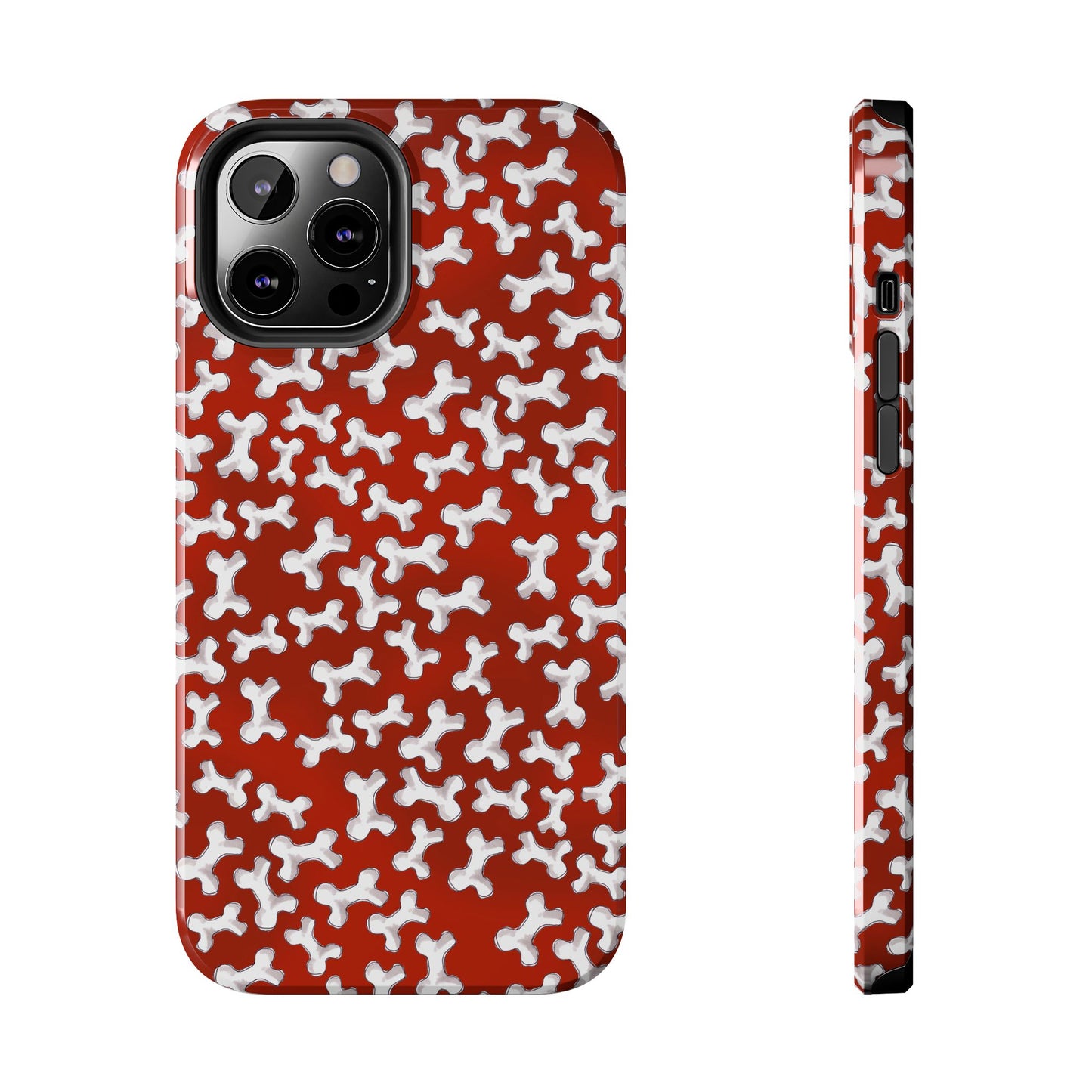 Bones a Lot Red Phone Case