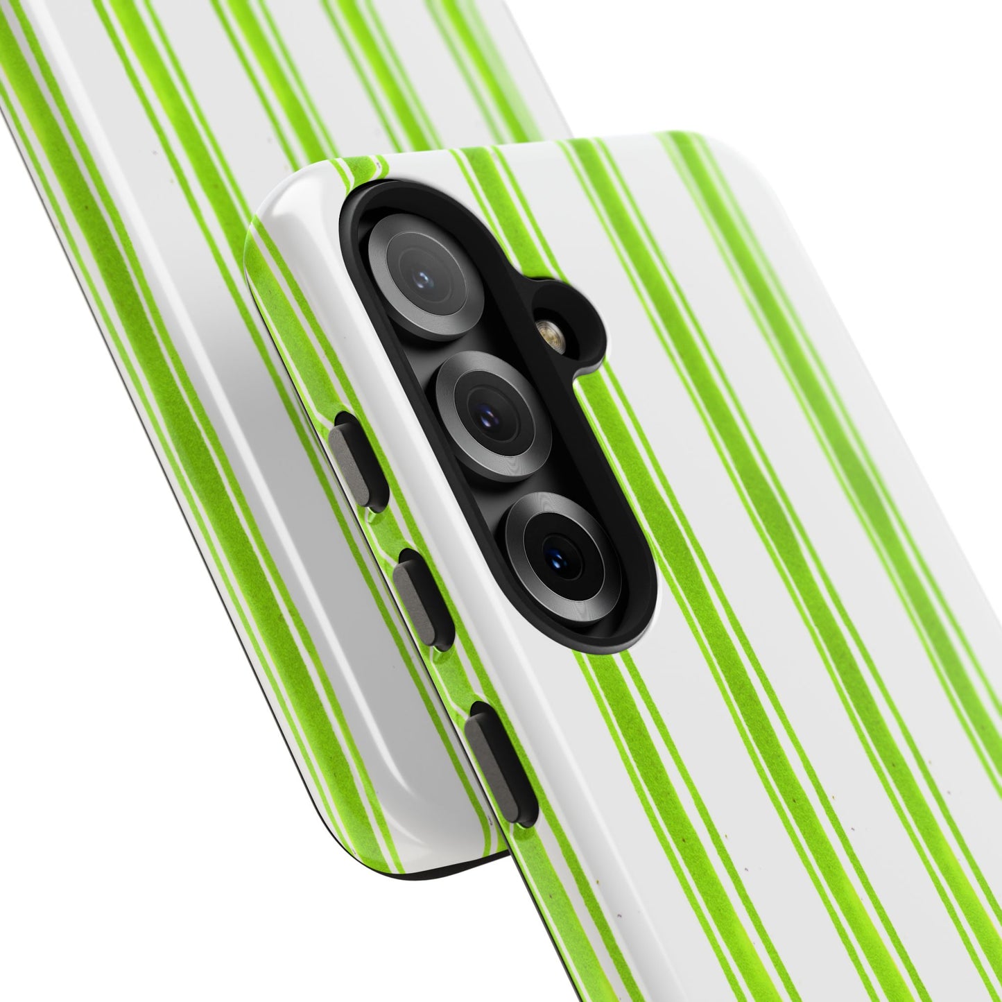 Awning Stripe Lime Phone Case