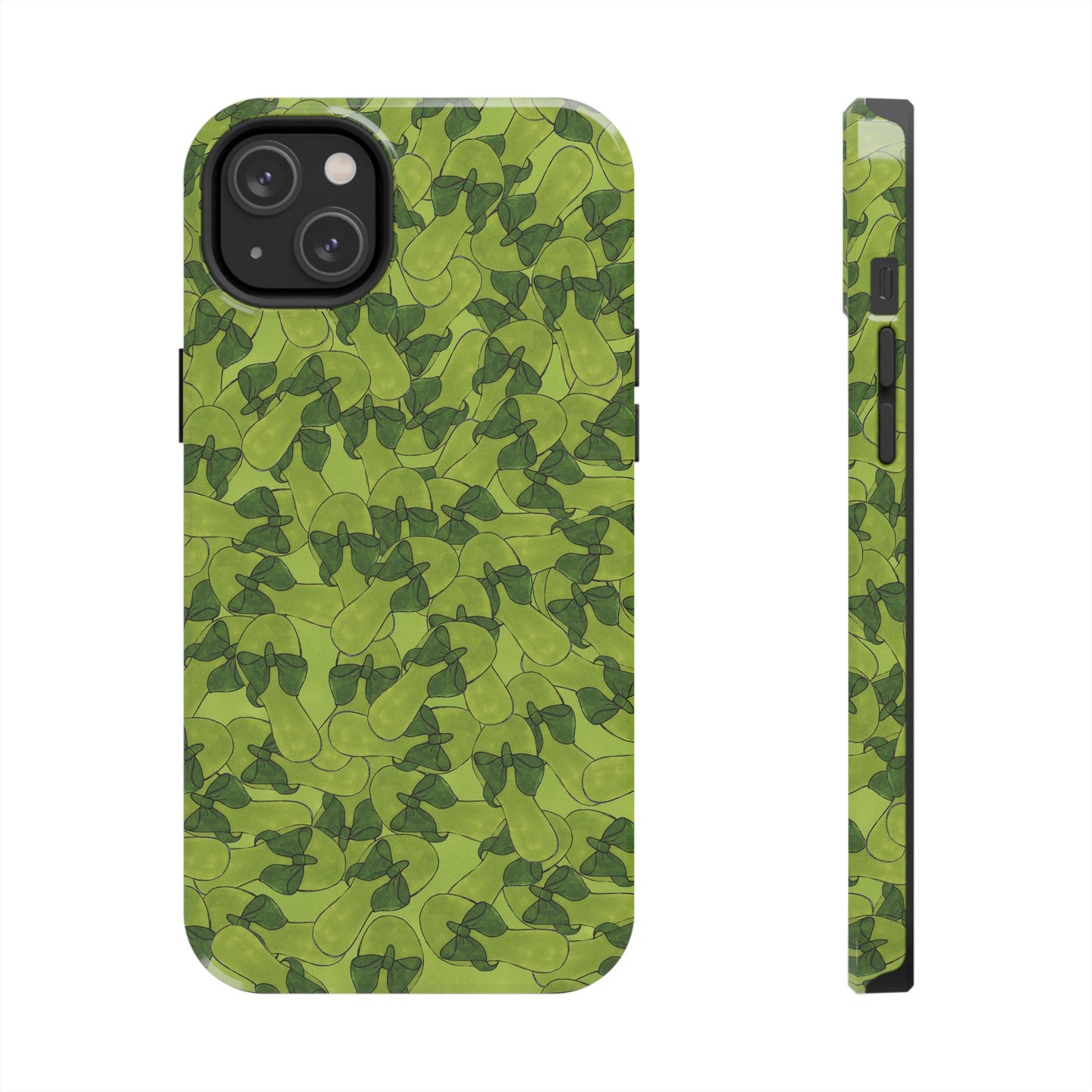 Green Flip Flops Phone Case