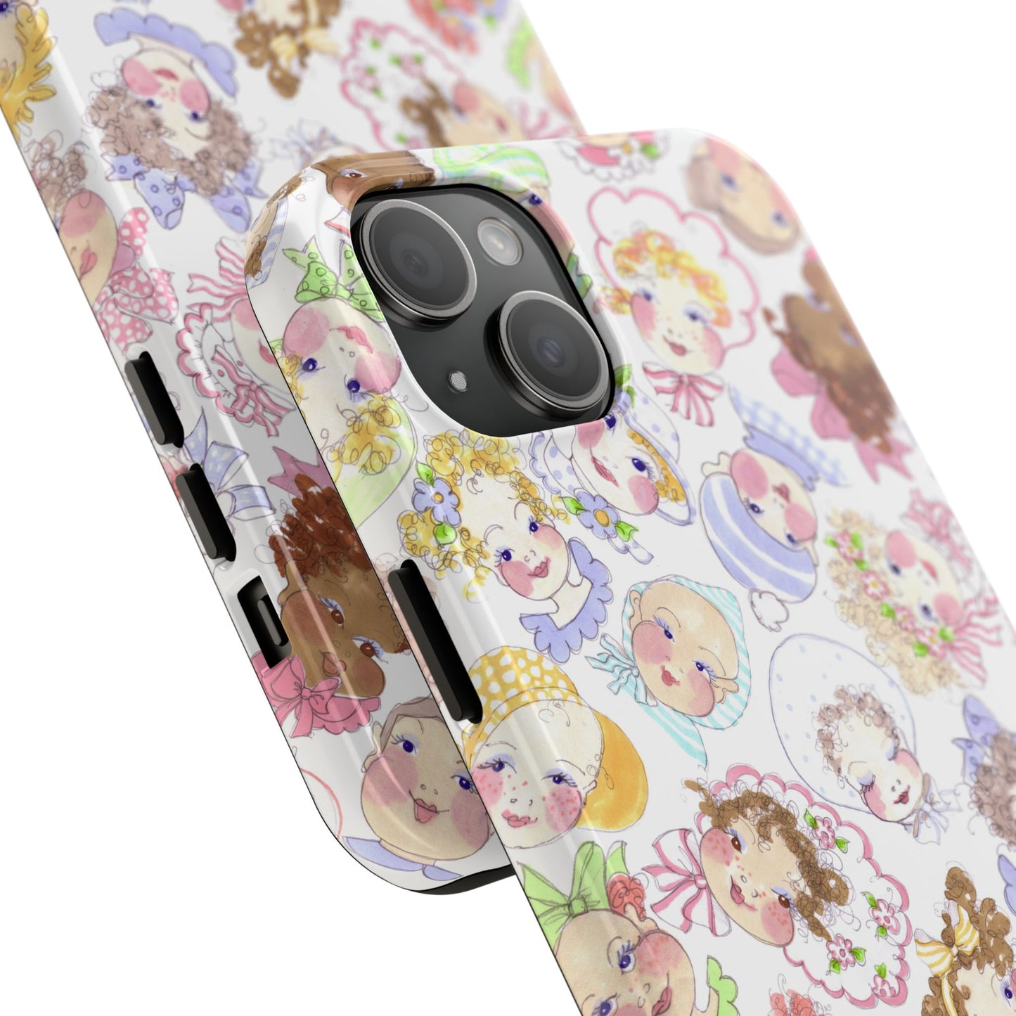 Baby Face Fling White Phone Case