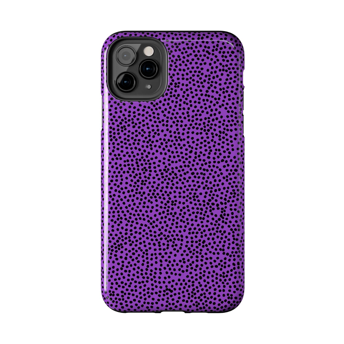 Gypsy Dots Purple / Black Phone Case