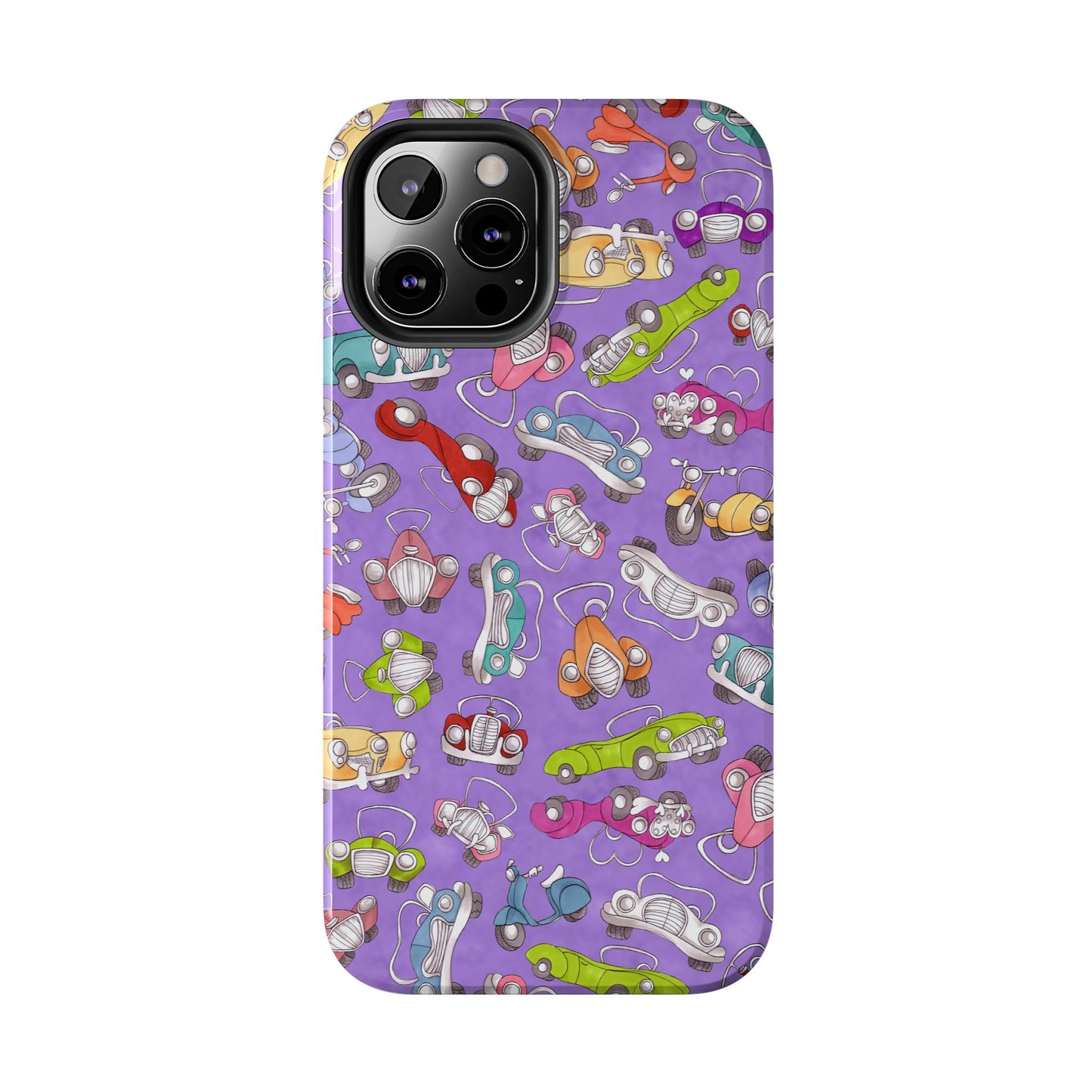 Pile Up Purple Phone Case