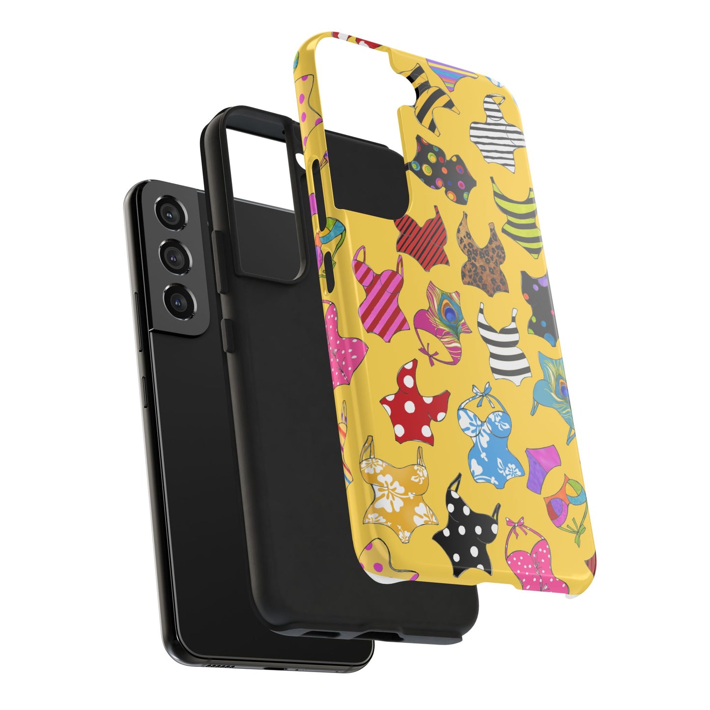 Assorted Suits Yellow Phone Case
