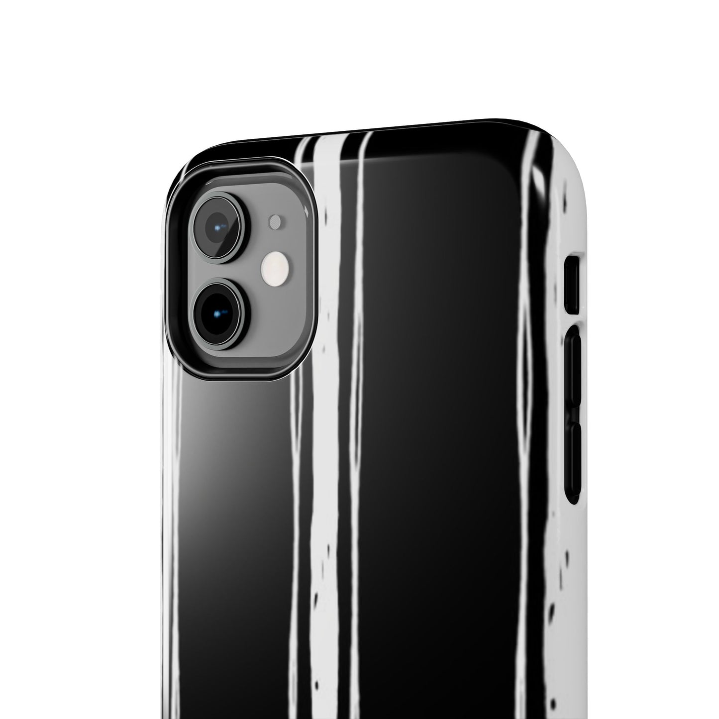 Black / White Stripe Phone Case