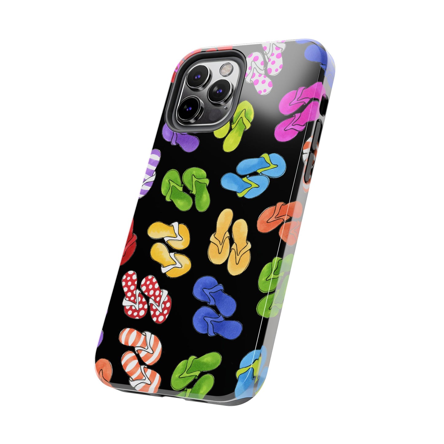 Fun Flops Black Phone Case