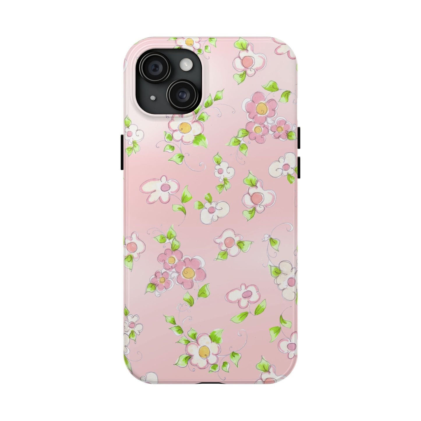 Precious Posies Pink Phone Case