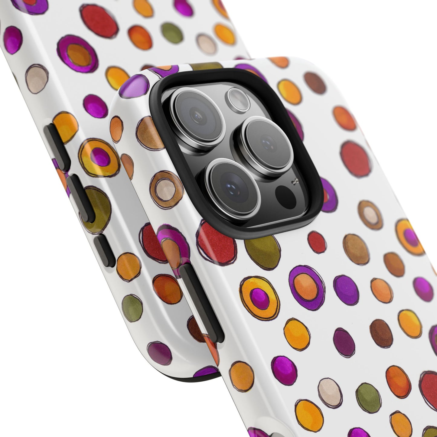 Sesame Dot White Phone Case