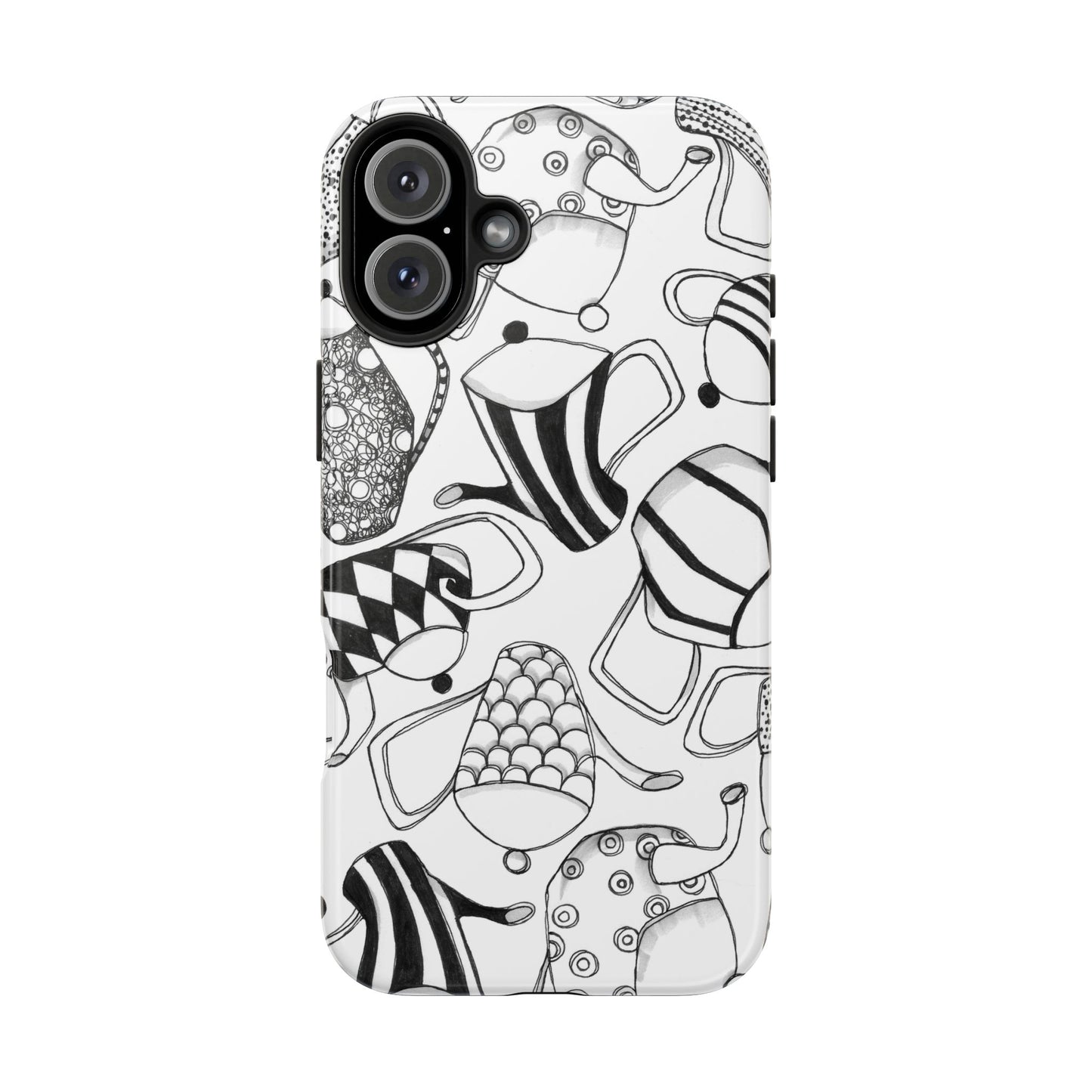 Coffee, Tea Anyone? White Phone Case