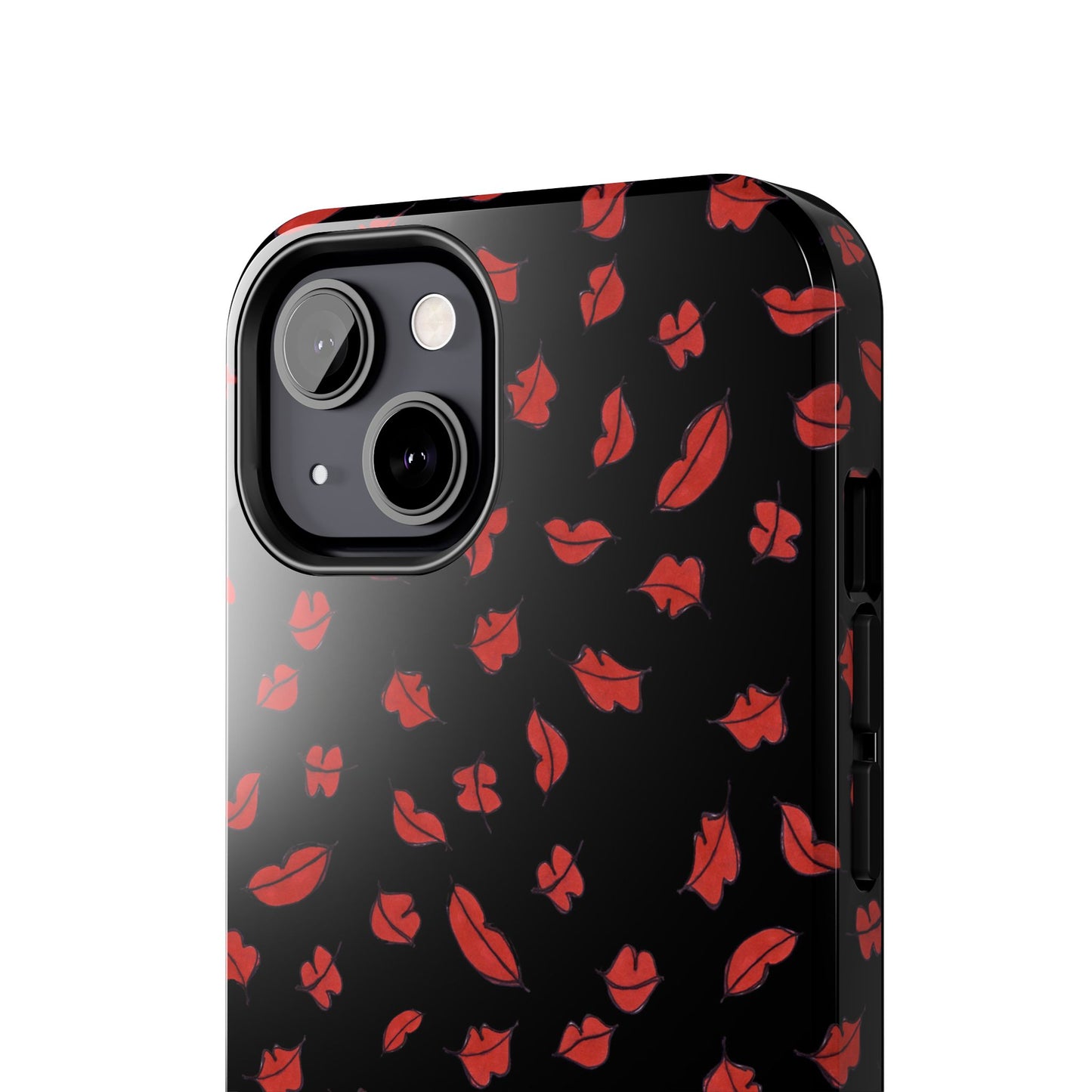 Autumn Lips Black Phone Case