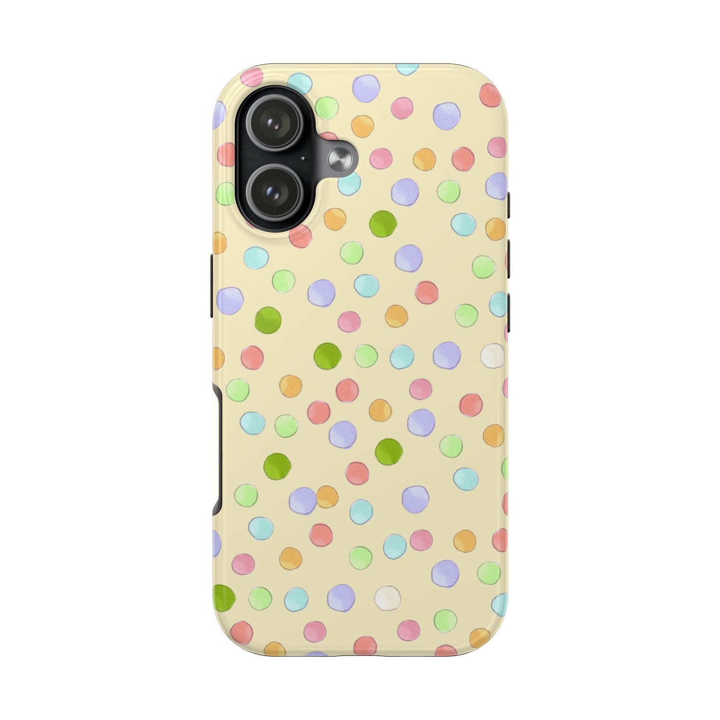 Happy Dots Yellow Phone Case