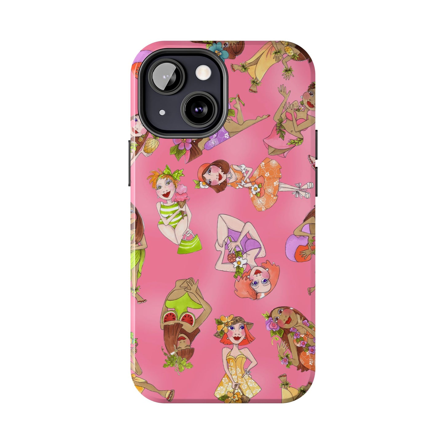 Island Toss Pink Phone Case