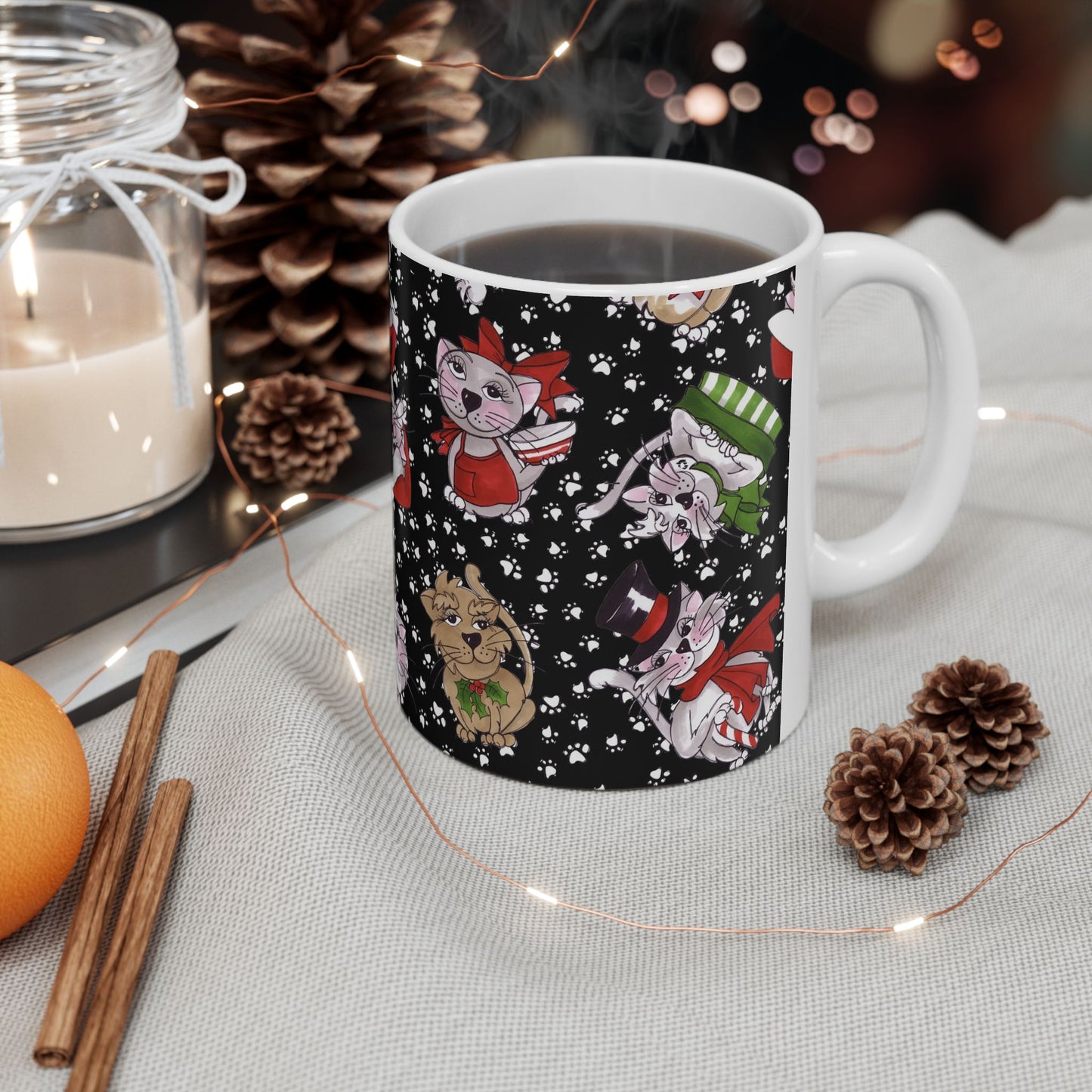 Kitty Blizzard Black Cup