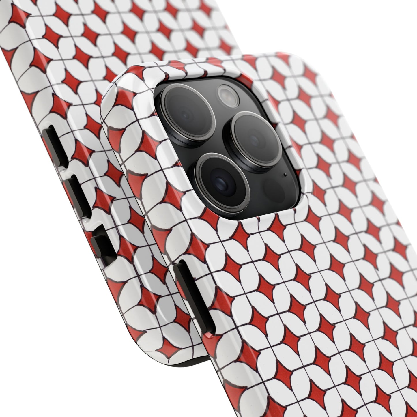 Tile-ish Red Phone Case