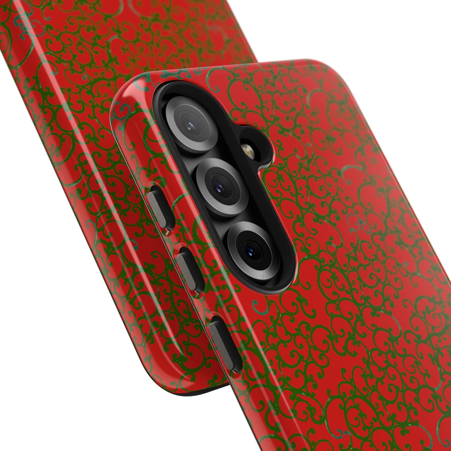 Scrollie Red / Green Phone Case