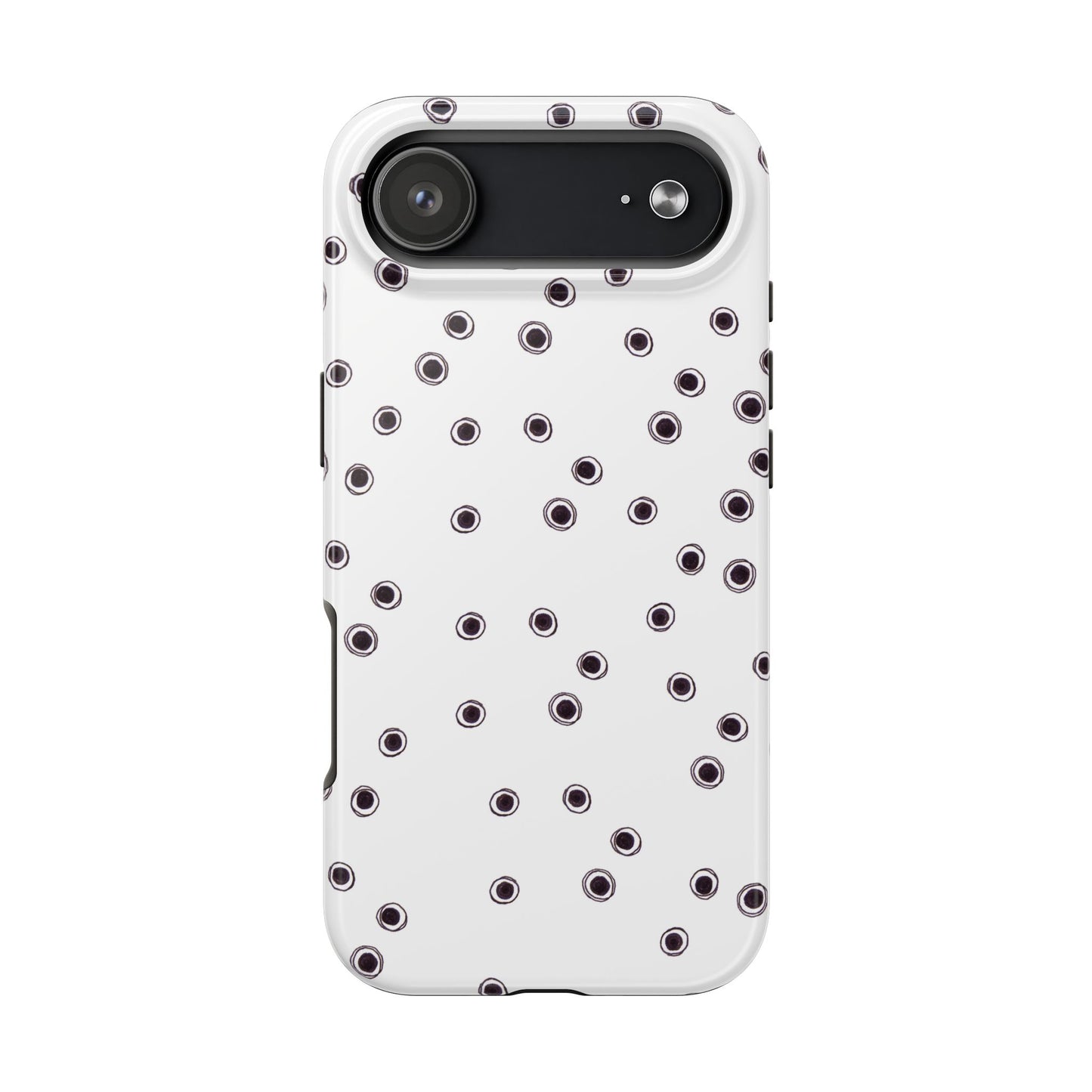 Halo Dots White Phone Case