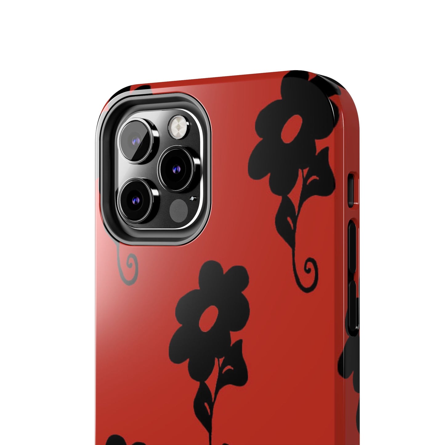 Daring Daisy Red Phone Case