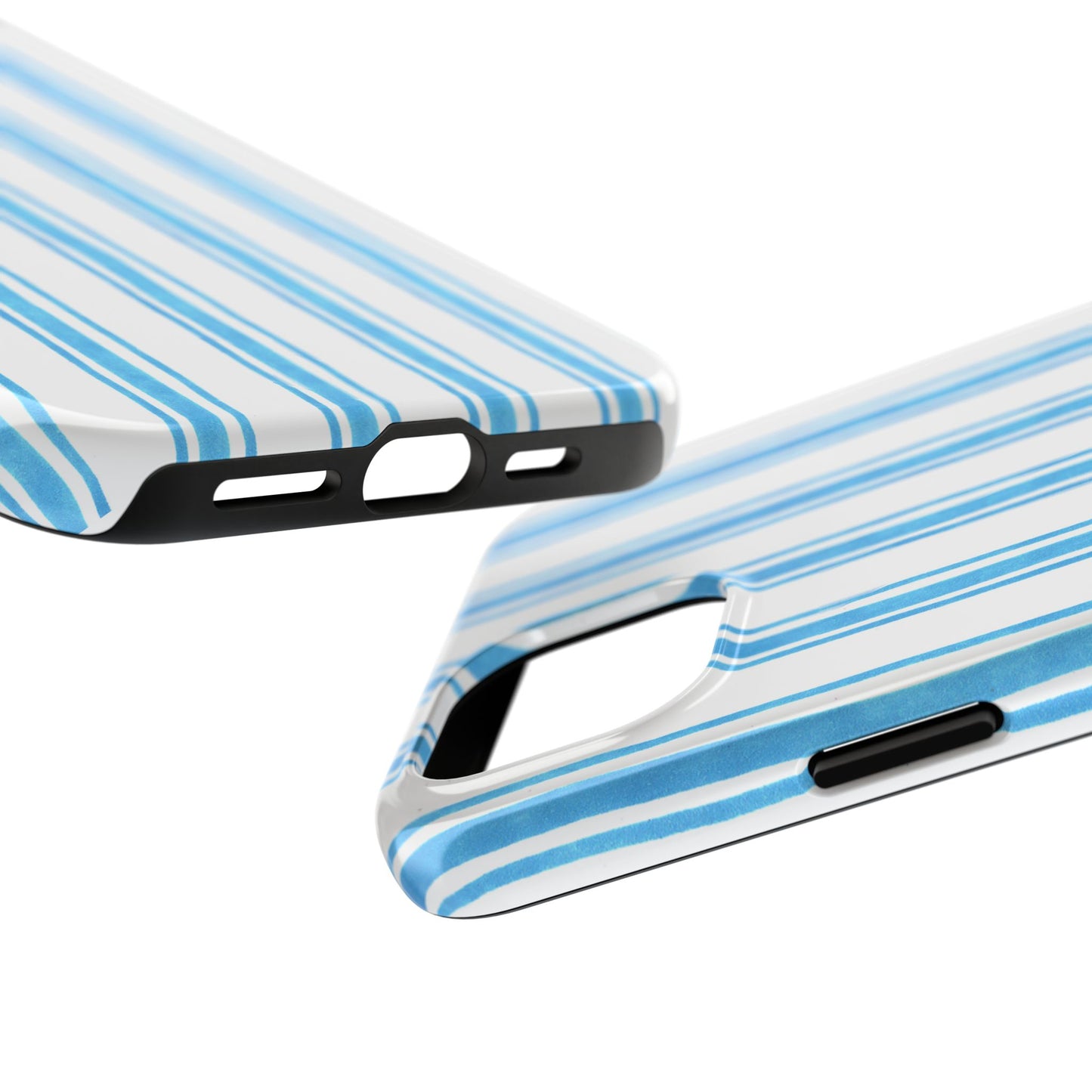 Awning Stripe Turquoise Phone Case