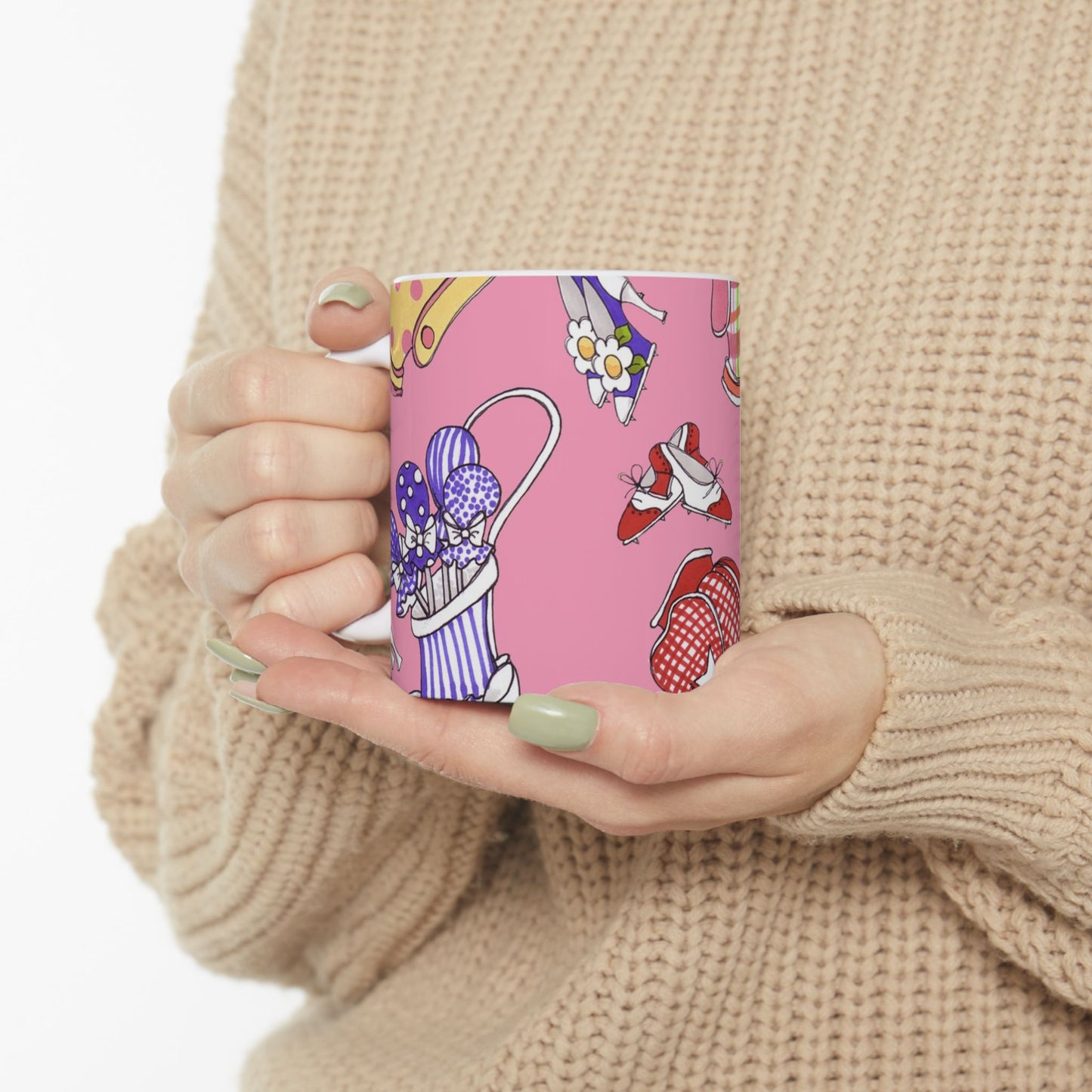 Bags & Shoes Pink Cup