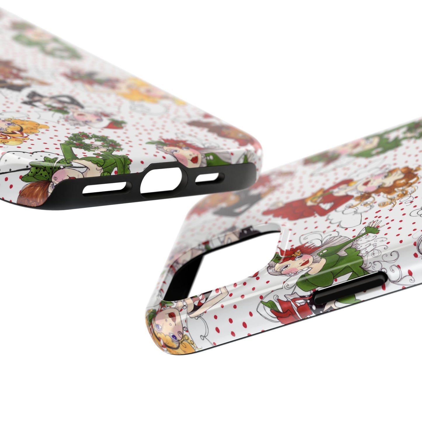 Fairy Toss White / Red Phone Case