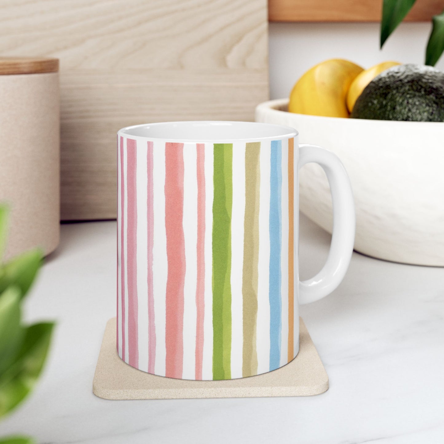 Swim Stripe Pastel Cup