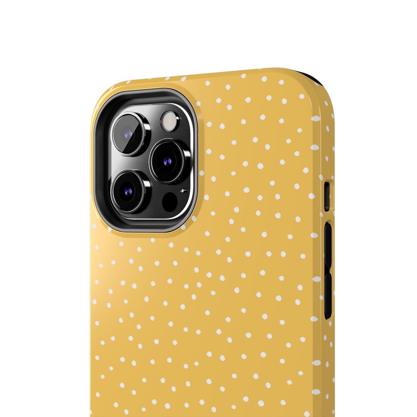 Dinky Dots Yellow / White Phone Case