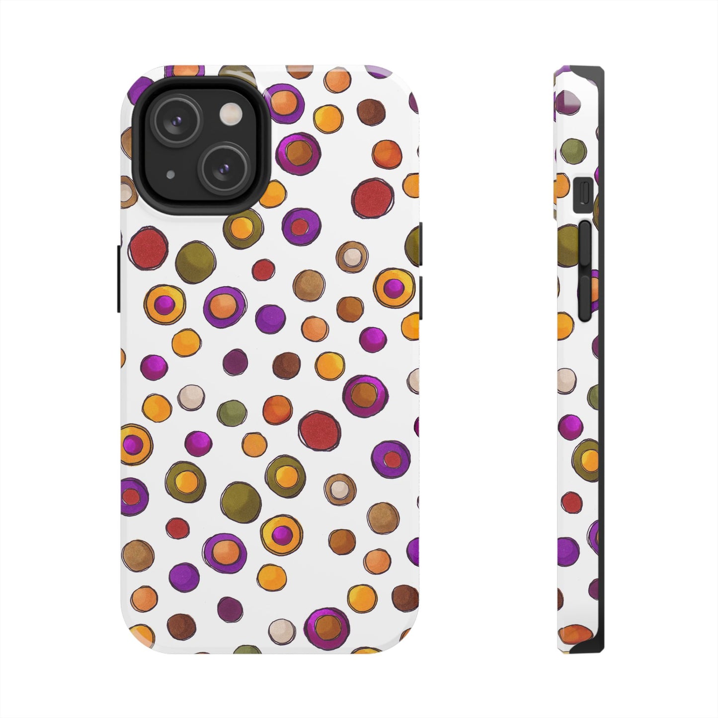 Sesame Dot White Phone Case