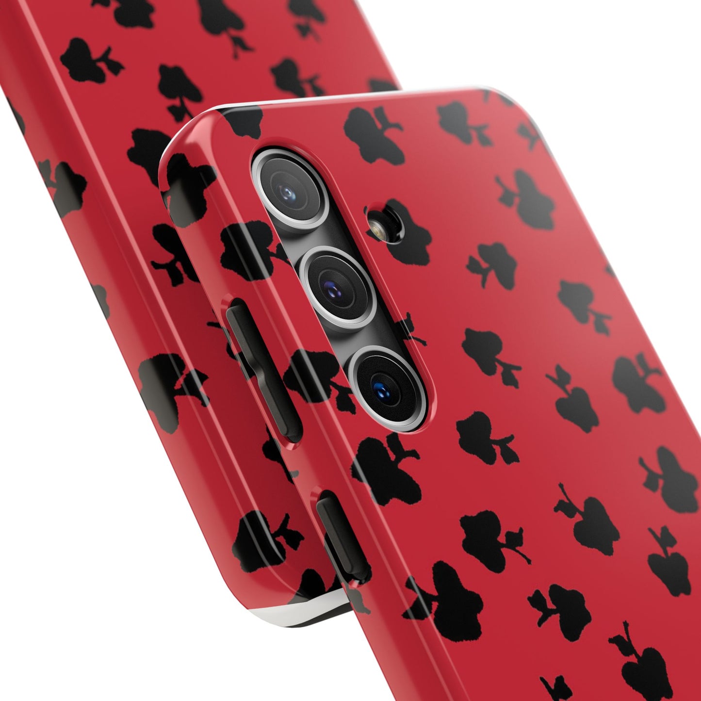 Happy Apples Red / Black Phone Case