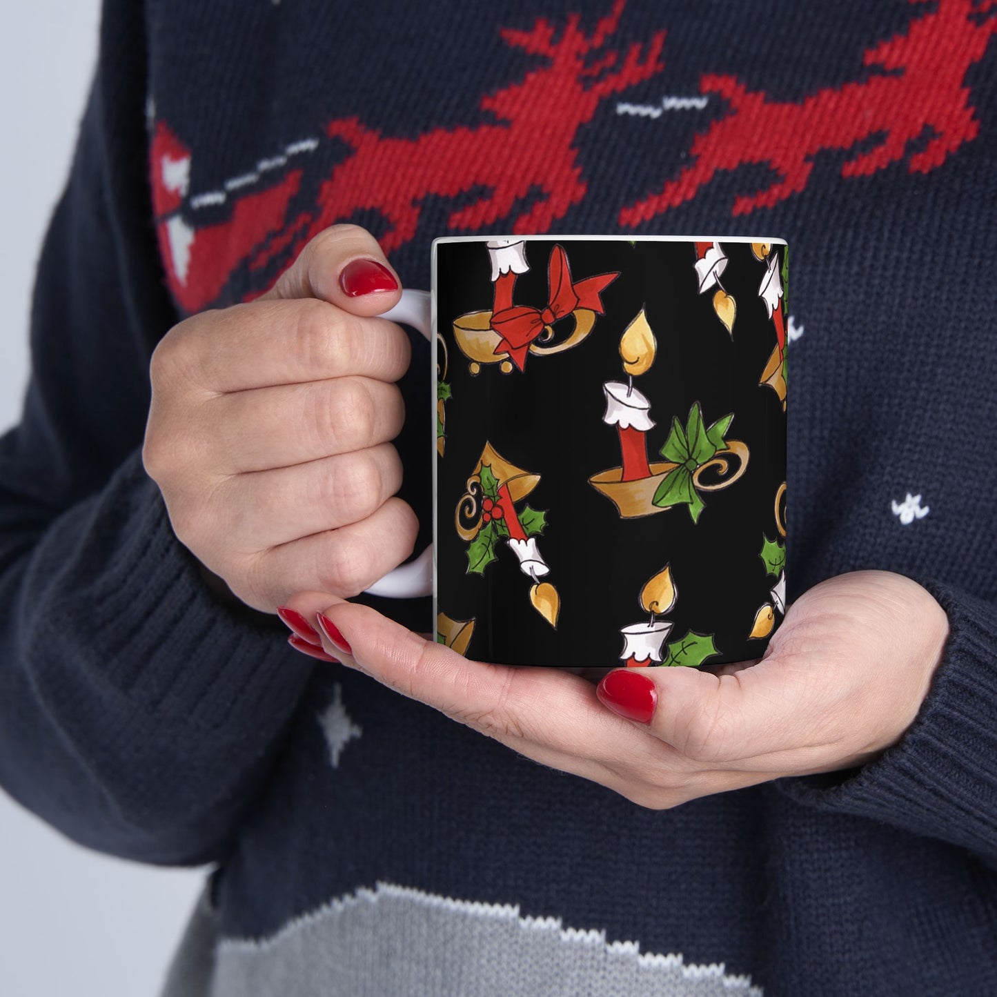 Candlesque Black Cup