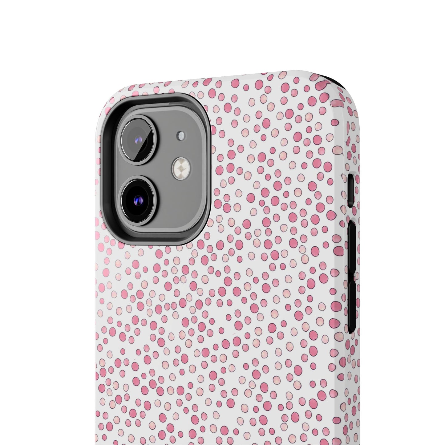 Water Spot Pink / White Phone Case