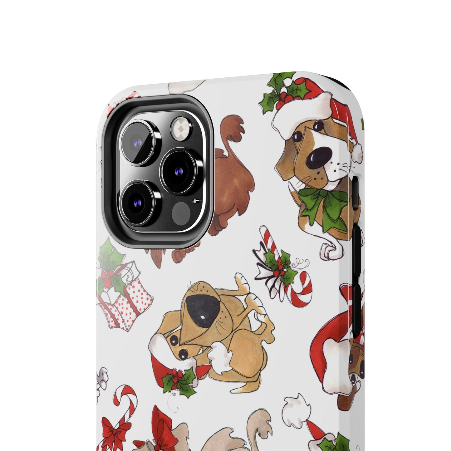 Doggie Toss White Phone Case