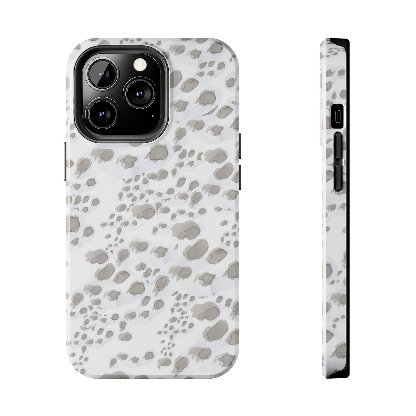 Kitty Dots White Phone Case