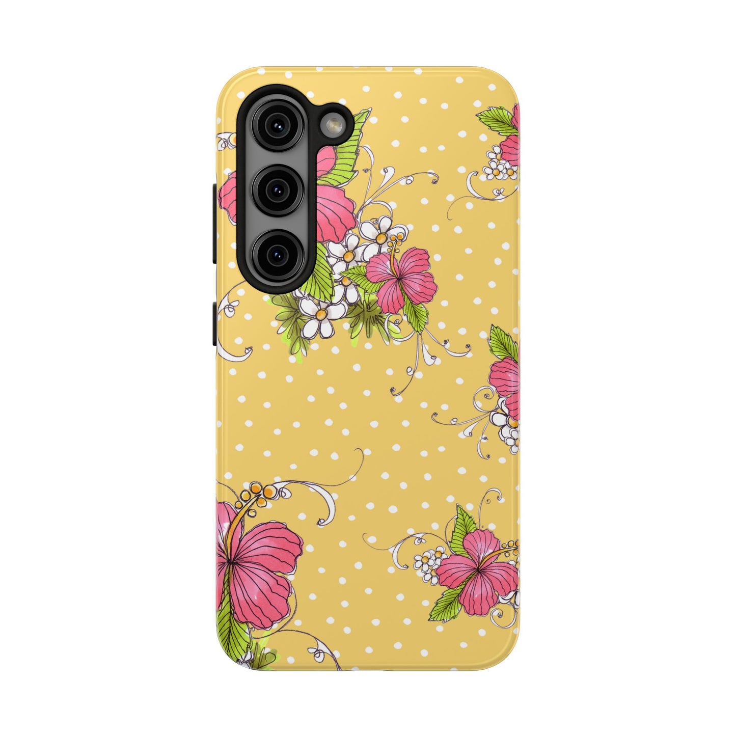 Lady Luau Yellow Phone Case