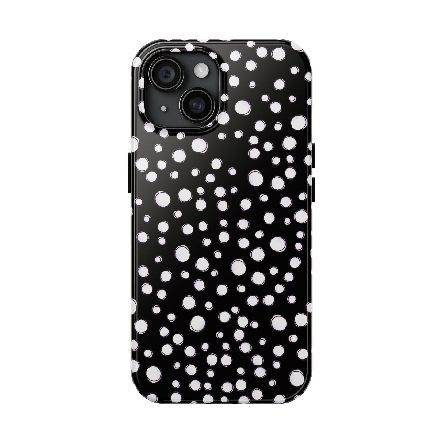 Pot Dots Black Phone Case