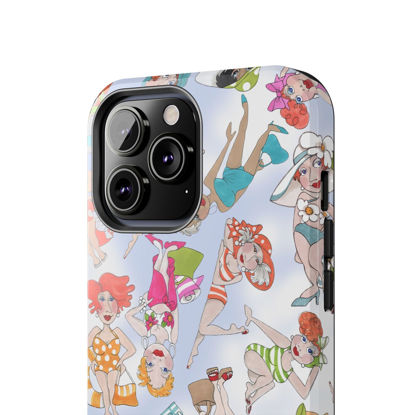 Tossed Fashionistas Phone Case