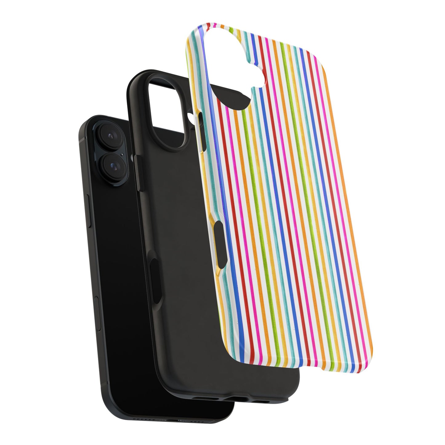 Cool Stripe White Phone Case