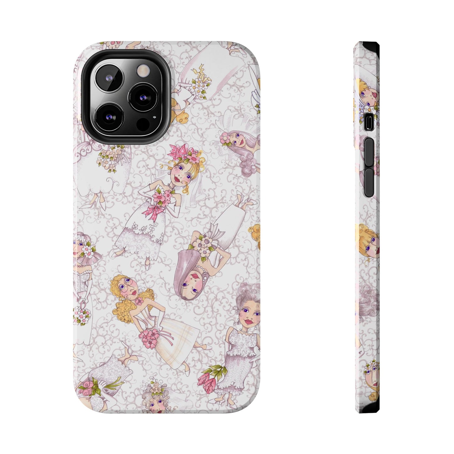 Bridal Scroll Phone Case