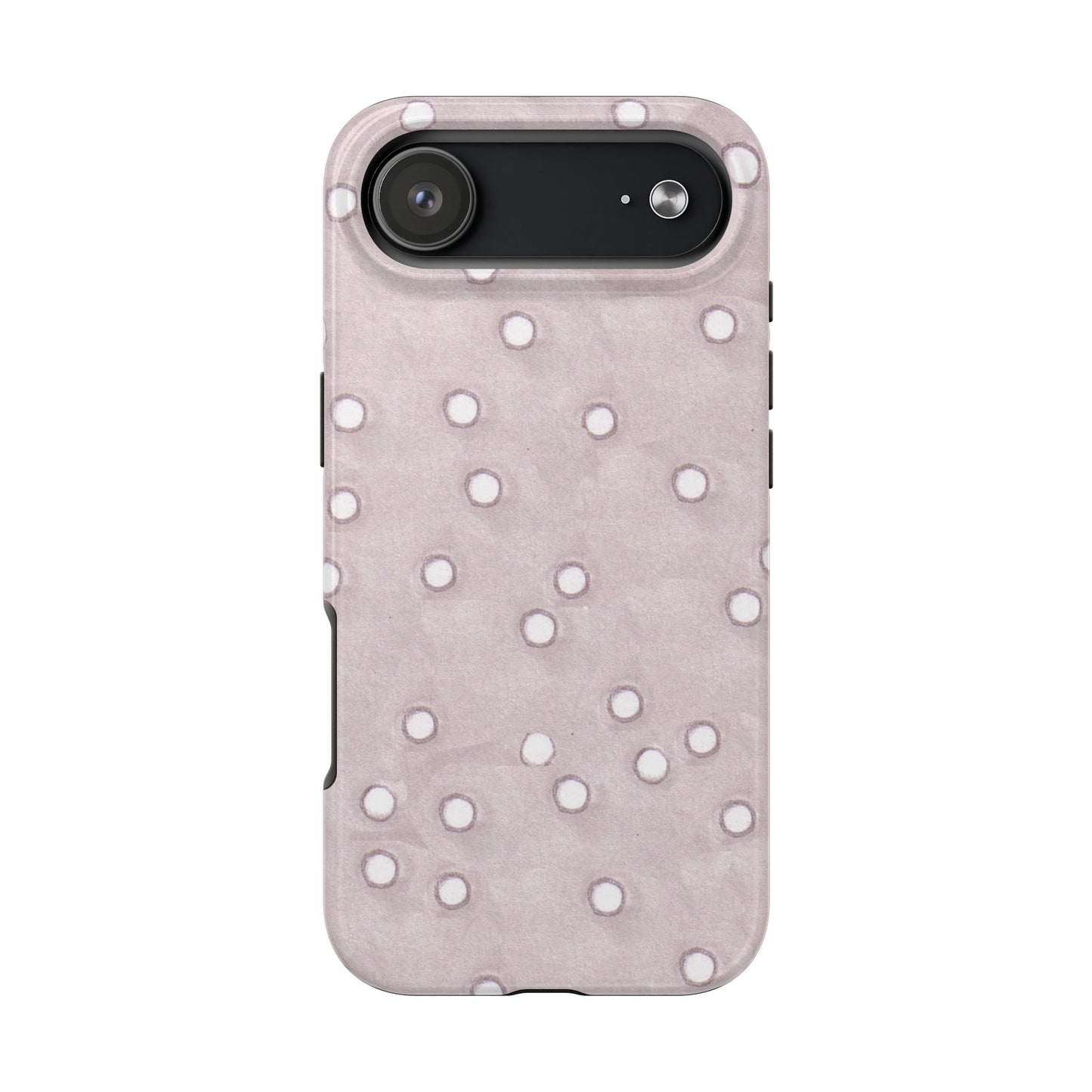 Dinky Dots Silver Phone Case
