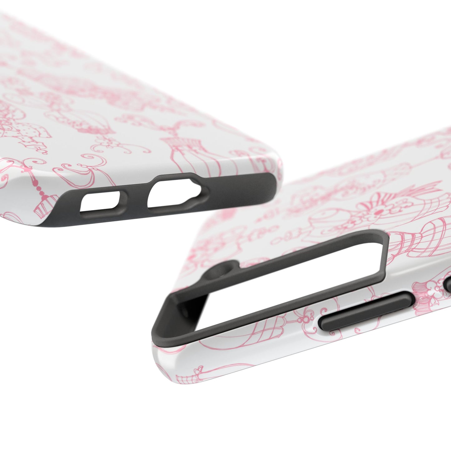 Mannequinique White / Pink Phone Case