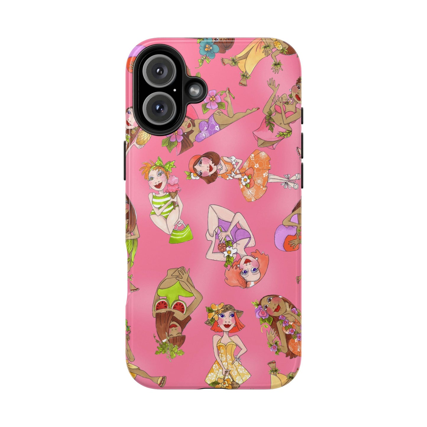 Island Toss Pink Phone Case