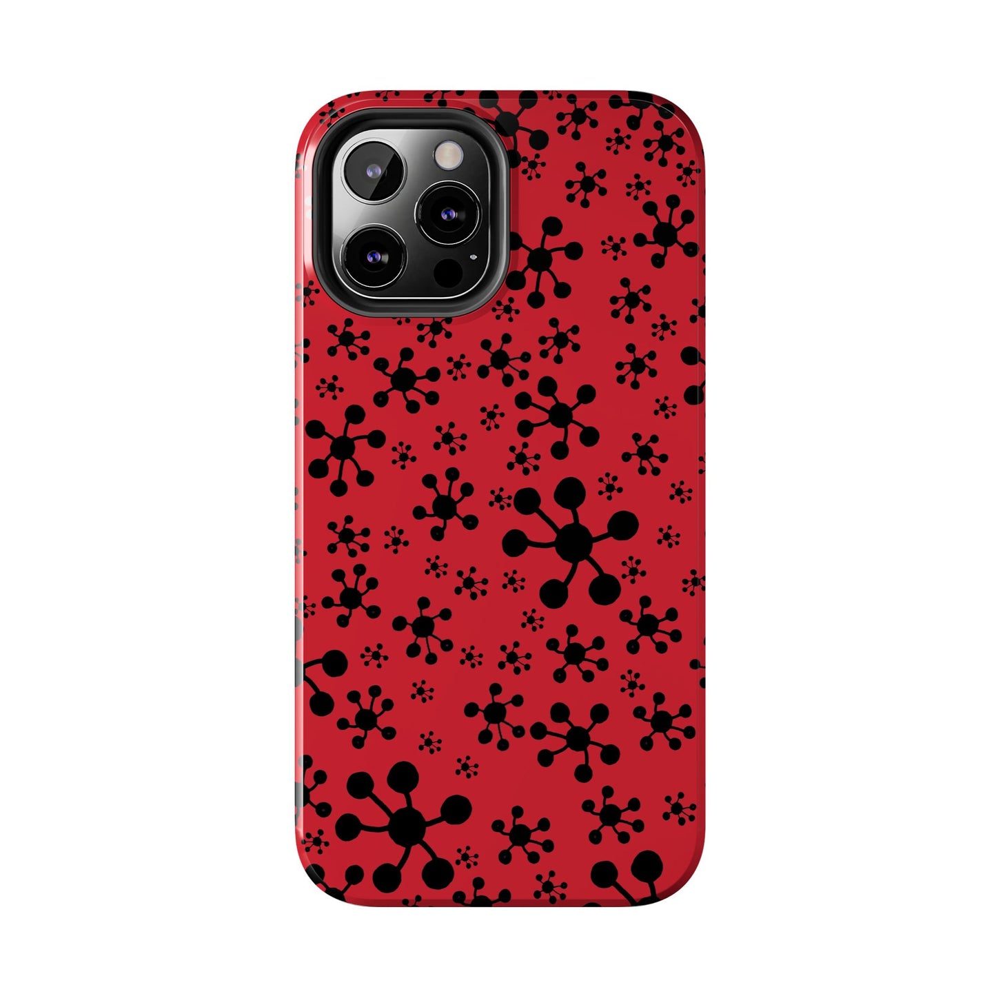 Jacks Red / Black Phone Case