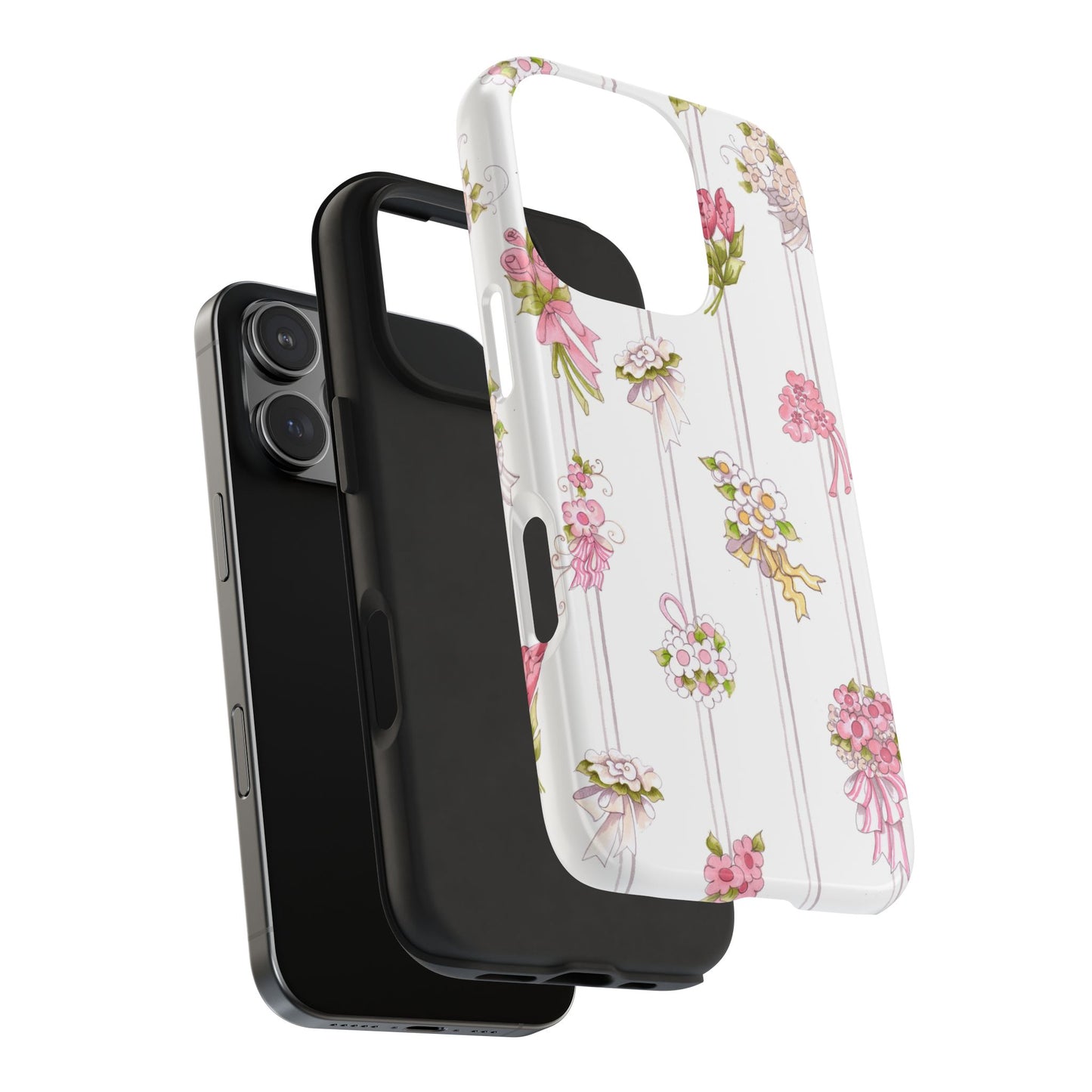Bouquet Stripe Phone Case