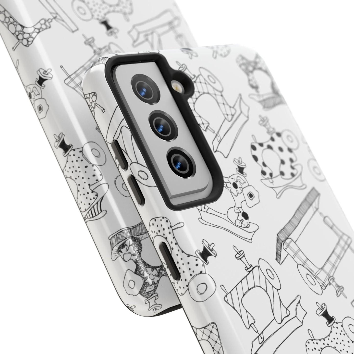 Sew Essential White Phone Case