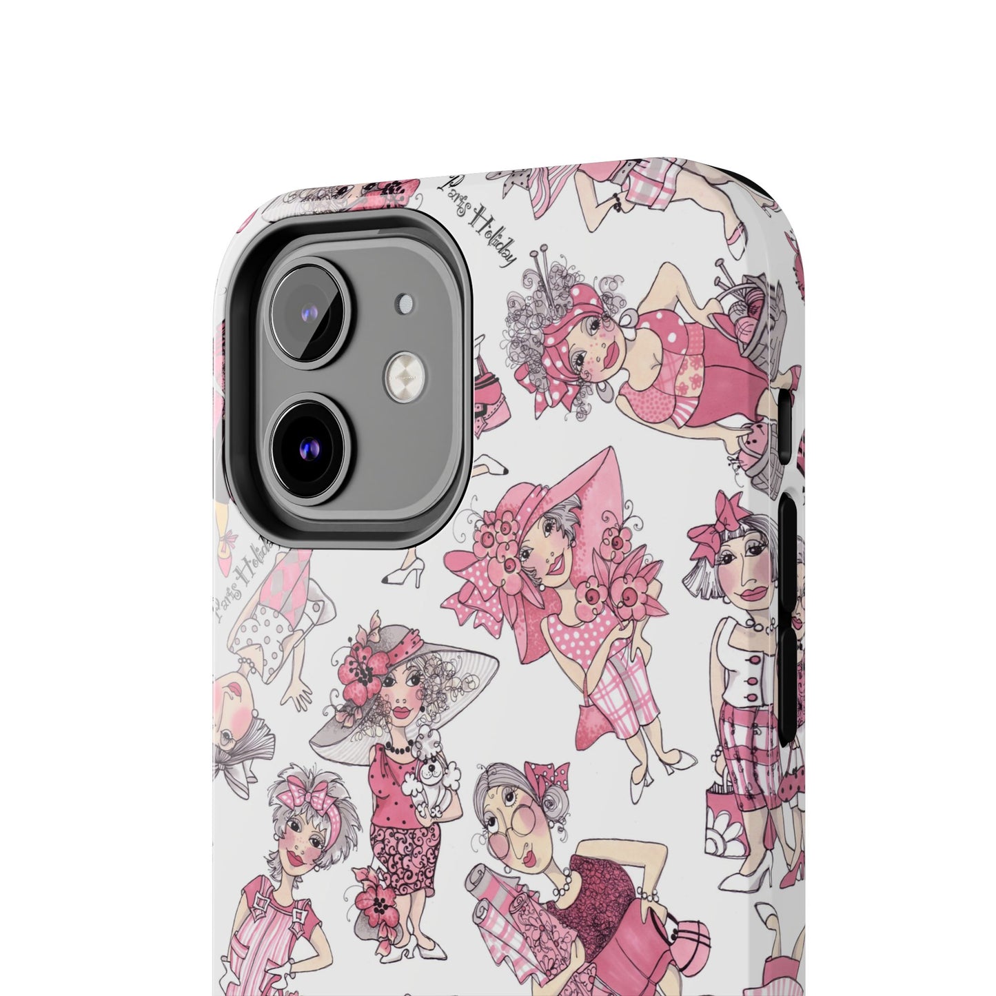 Parisians White Phone Case