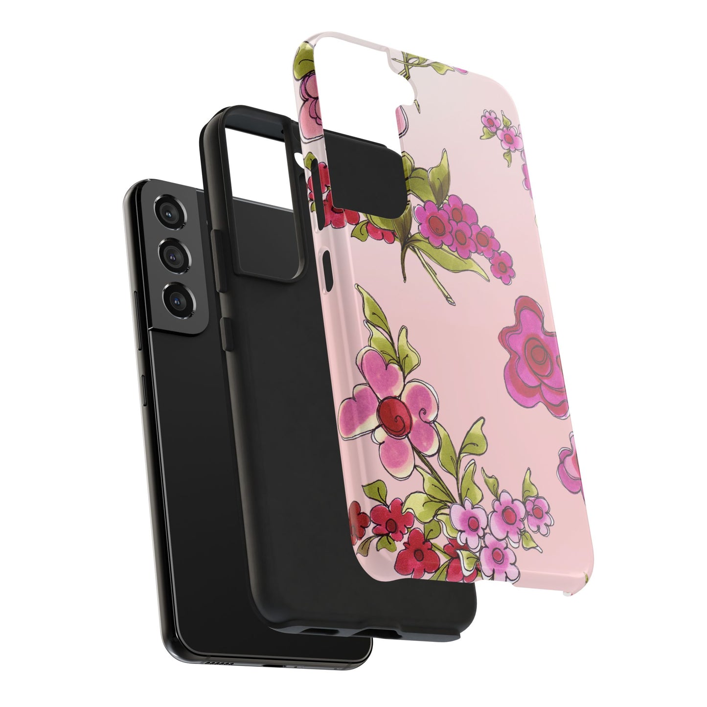 Jumbo Floral Pink Phone Case
